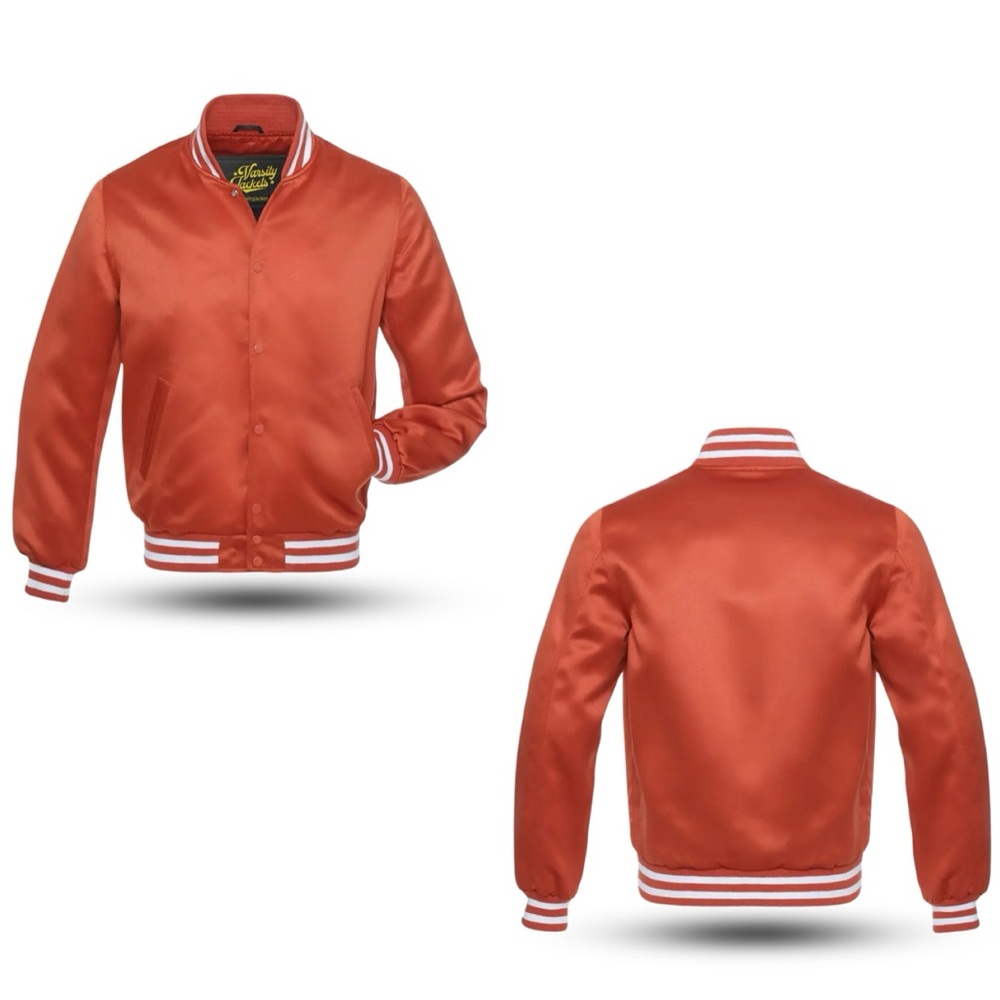Satin Varsity, Bomber Custom Varsity Jacket, Letterman Jacket, Satin Jacket,